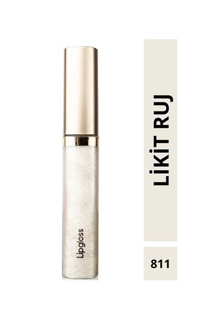 KAJAL Likit Dudak Parlatıcısı Ruj &amp; Liquid Lipstick NO:811 BEYAZ