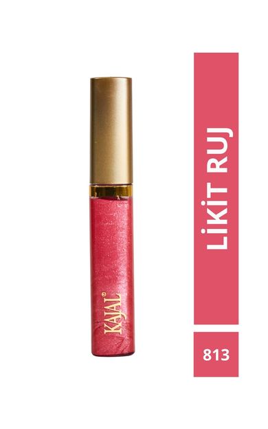 KAJAL Likit Dudak Parlatıcısı Ruj &amp; Liquid Lipstick NO:813 