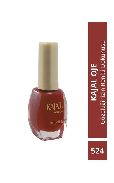 KAJAL Oje - Nail Polish -No: 524 Kırmızı