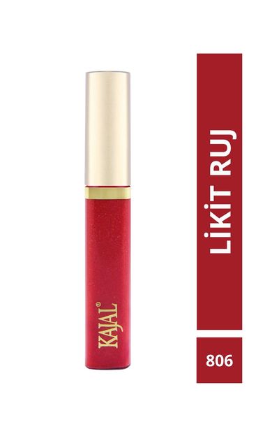 KAJAL Likit Dudak Parlatıcısı Ruj &amp; Liquid Lipstick NO:806 