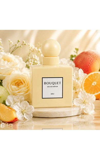 KAJAL Bouquet Ahududu Limon Bergamot Çiçeksi Gourmand Kadın Parfüm Edp 100 ml 