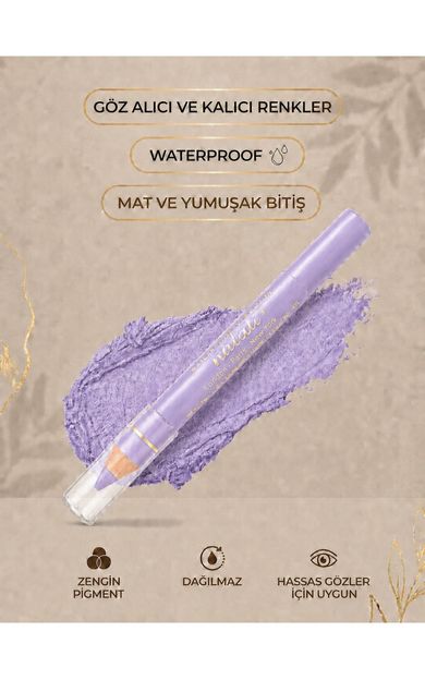 KAJAL Natali Waterproof Göz Kalemi ve Göz Farı No: 475 Açık Lila
