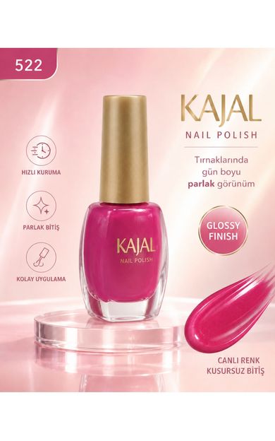 KAJAL Oje - Nail Polish - No: 522 