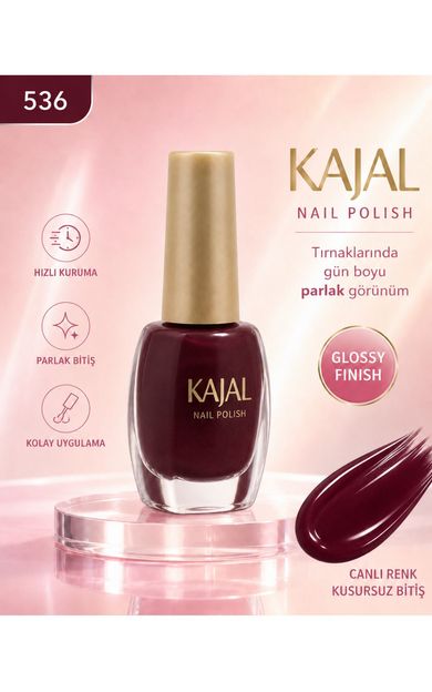 KAJAL Oje - Nail Polish - No: 536 