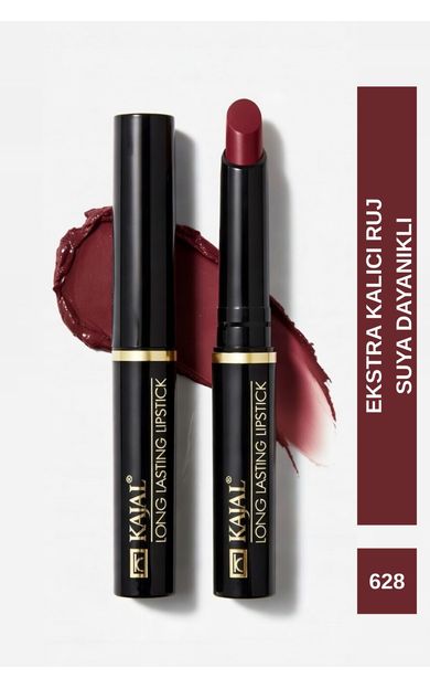 KAJAL Uzun Süre Kalıcı Ruj &amp; Long Lasting Lipstick No: 628 Toprak