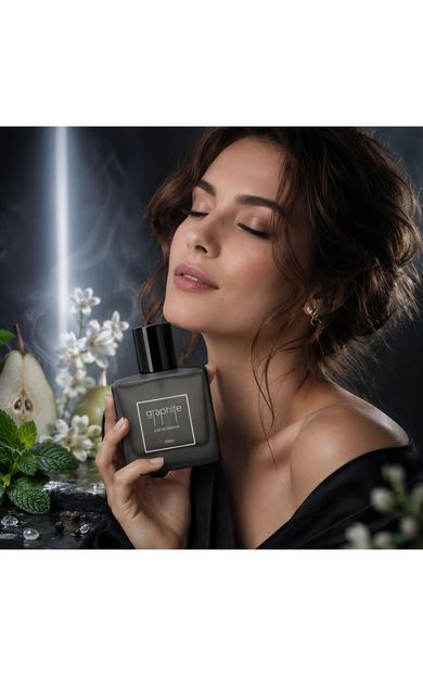 KAJAL Graphite Biber Nane Limon Greyfurt Armut Zambak Paçuli Sedir Kadın Parfüm Edp 100 ml 