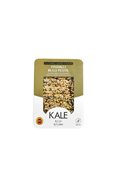 KALE Glutensiz & Şeker İlavesiz Fındıklı Rulo Pestil 230g