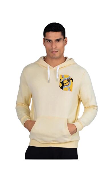 Kappa 341H5WW057-K Authentic Graphik Vincent Tk Erkek Sweatshirt