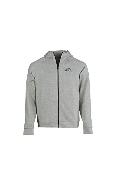 Kappa Logo Olie Tk Erkek Günlük Sweatshirts 341I2UW-77M Gri