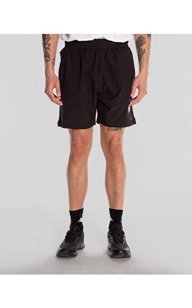Kappa Kombat Victor Erkek Siyah Regular Fit Performance Şort Siyah