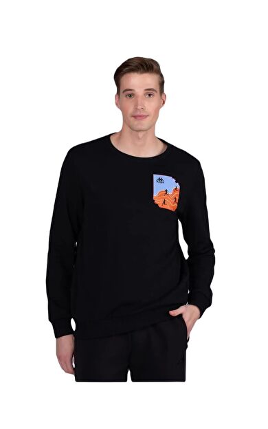 Kappa 361G7PW005 Authentic Graphik Virl Tk Erkek Sweatshirt