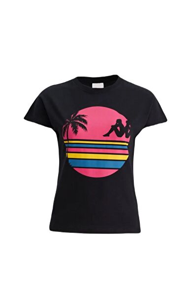 Kappa 371E8CWA0B-1 Authentic Sand Pakita Tk Kadın Spor Tişört