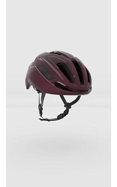 Kask Sintesi Bisiklet Kaskı Bordo Medium