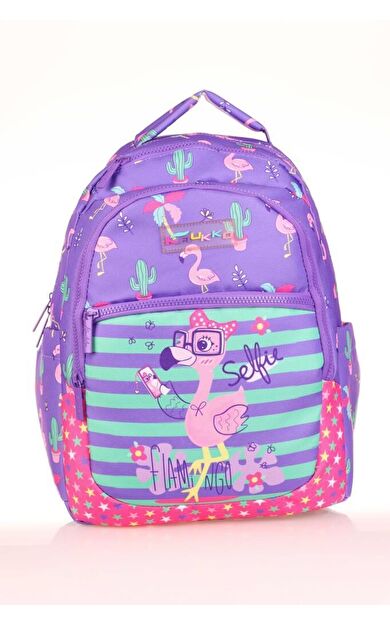 Kaukko Kids Sırt Çantası Paterned Flamingo L5148