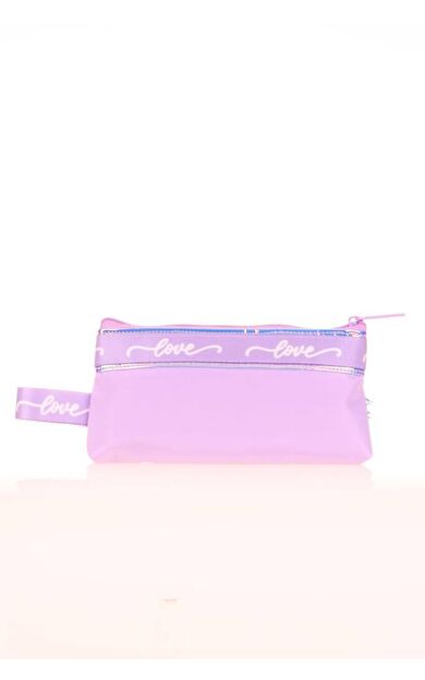 Kaukko Mirror Baggy Kalem Çantası Lila K2667