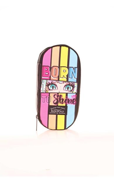 Kaukko Nature Özel Bölmeli Kalem Çantası Born Shine K2660