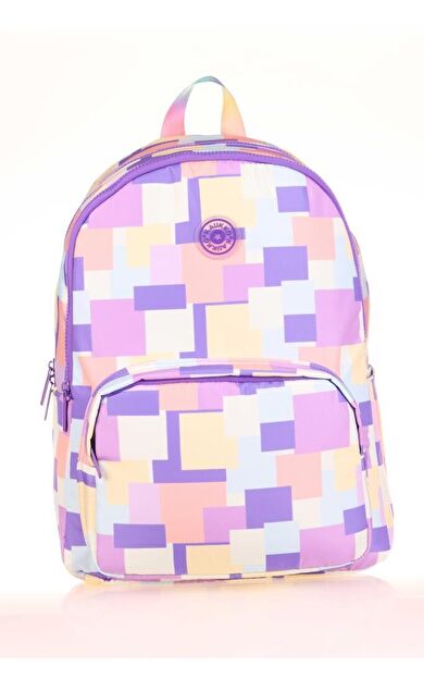 Kaukko Rainbow Sırt Çantası Square Puple K1753
