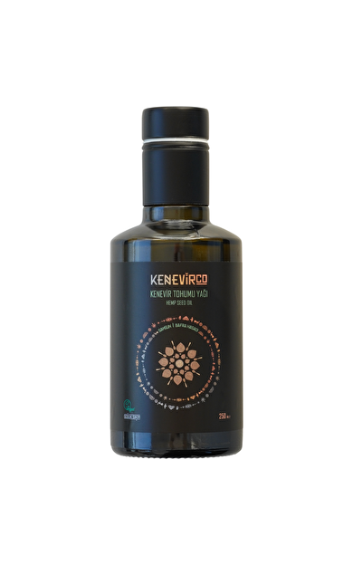 KENEVİRCO Soğuk Sıkım Kenevir Tohumu Yağı 250ml