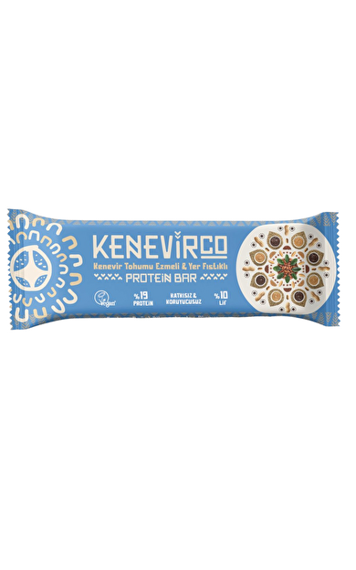 KENEVİRCO Kenevir Tohumu Ezmeli Yer Fıstıklı Protein Bar 32g