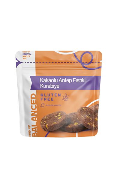 KİND OF BALANCED Kakaolu Antep Fıstıklı Kurabiye 50g