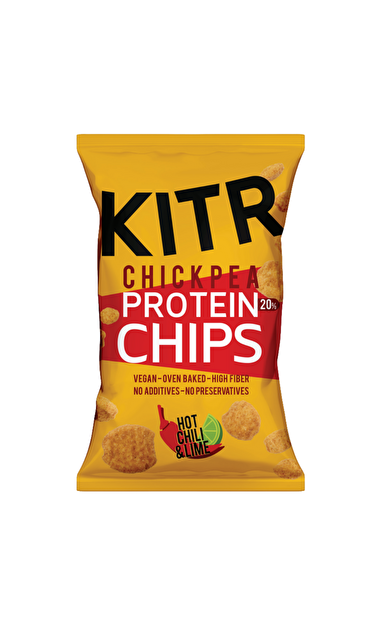 KITR Acı Biberli ve Lime Çeşnili Yüksek Proteinli Nohut Cipsi 50g