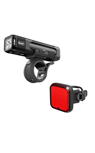 Knog Blinder 700 & Square Usb Şarjlı Ön Arka Aydınlatma Seti FST-416