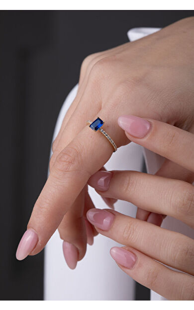 Kolyecik 14 Ayar Altın Baget Yüzük