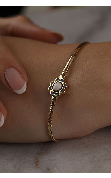 Kolyecik 14 Ayar Altın Balık Sırtı Bileklik