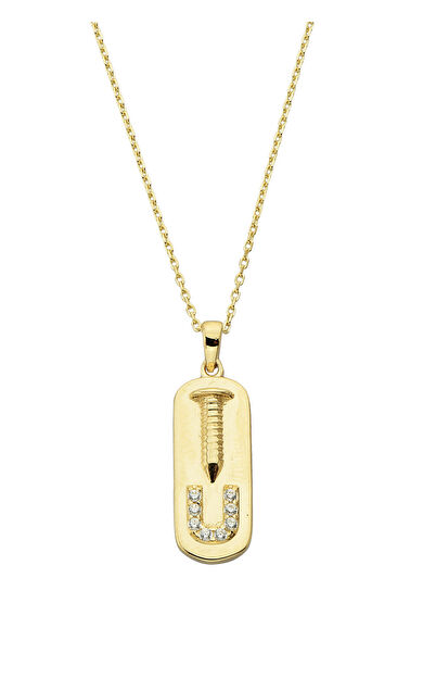 Kolyecik 14 Ayar Altın Çivi Kolye