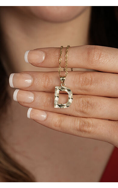 Kolyecik 14 Ayar Altın Göz Kolye Ucu