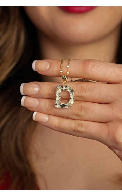 Kolyecik 14 Ayar Altın Yıldız Kolye Ucu