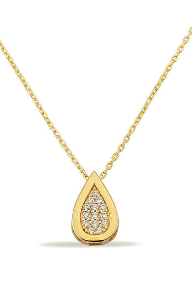 Kolyecik 14 Ayar Altın Damla Kolye