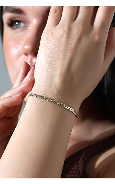 Kolyecik 14 Ayar Altın Gurmet Bileklik