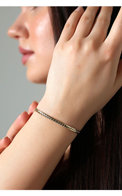 Kolyecik 14 Ayar Altın Gurmet Bileklik