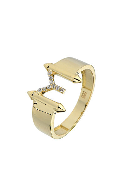 Kolyecik 14 Ayar Altın Y Harf Yüzük