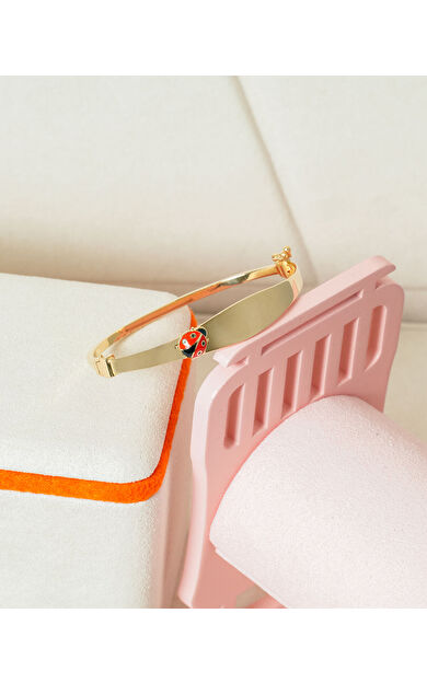 Kolyecik 14 Ayar Altın Hello Kitty Bilezik