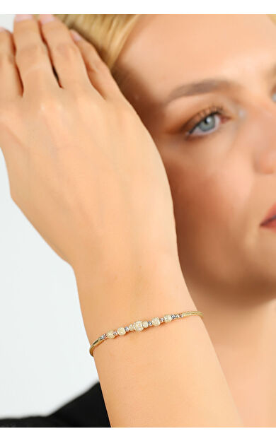 Kolyecik 14 Ayar Altın Işık Küre Bileklik