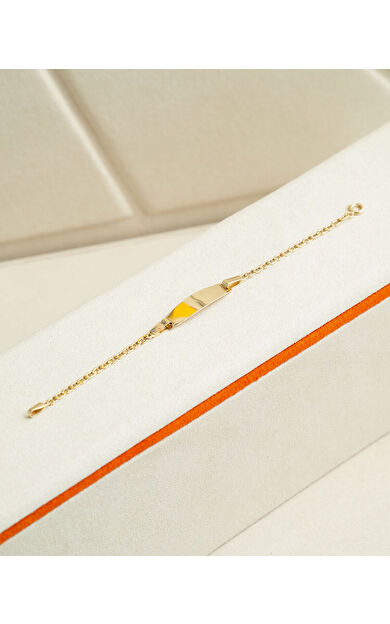 Kolyecik 14 Ayar Altın İsimli Künye