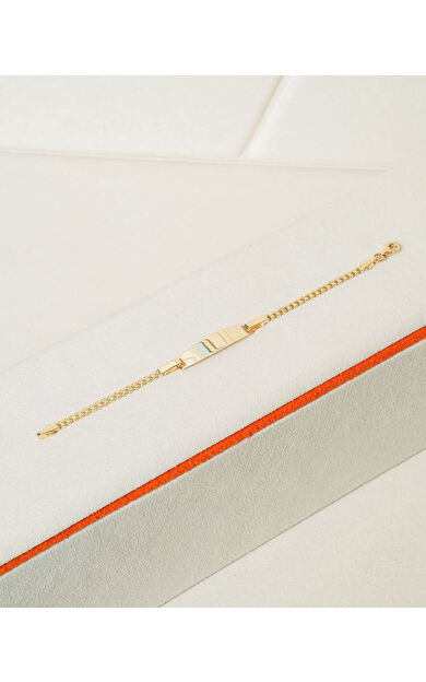 Kolyecik 14 Ayar Altın İsimli Künye