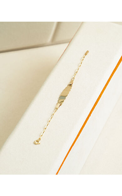 Kolyecik 14 Ayar Altın İsimli Künye