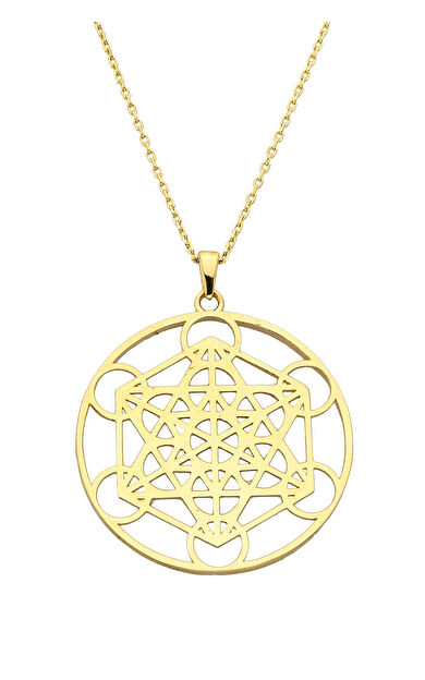 Kolyecik 14 Ayar Altın Sade Taşsız Kolye