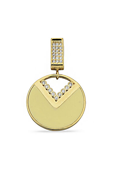 Kolyecik 14 Ayar Altın Yuvarlak Kolye Ucu