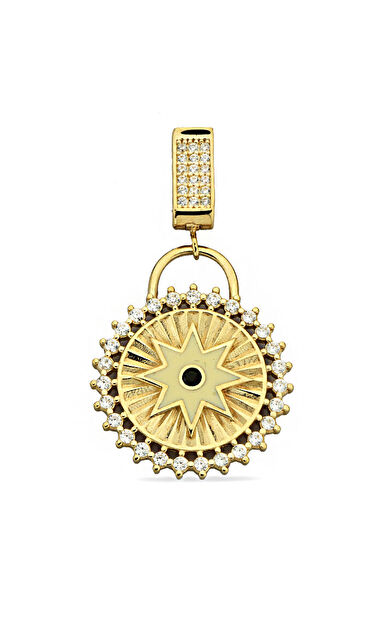 Kolyecik 14 Ayar Altın Kutup Yıldızı Kolye Ucu