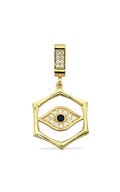 Kolyecik 14 Ayar Altın Göz Kolye Ucu