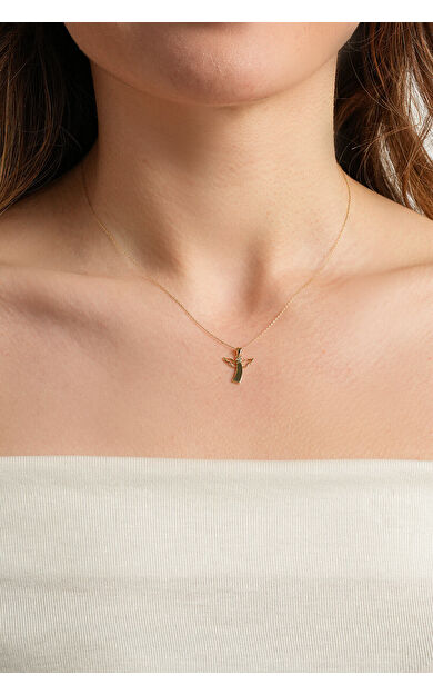 Kolyecik 14 Ayar Altın Melek Kolye