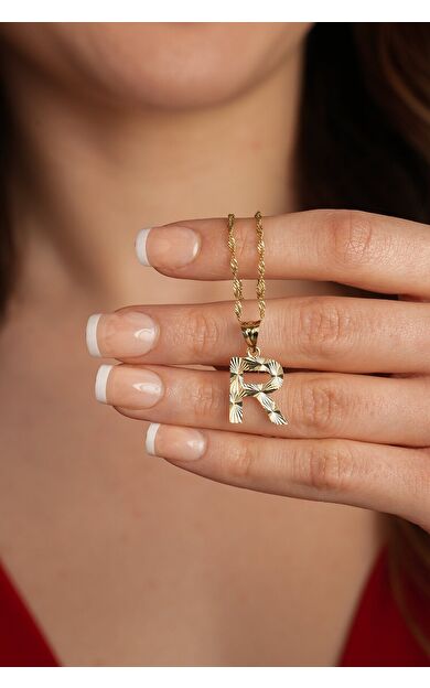 Kolyecik 14 Ayar Altın Yıldız Kolye Ucu