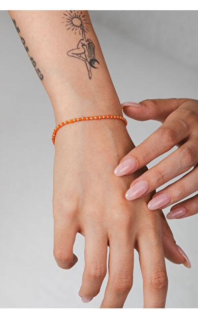 Kolyecik 14 Ayar Altın Renkli Bileklik