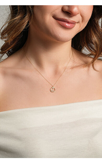 Kolyecik 14 Ayar Altın Sonsuzluk Kolye