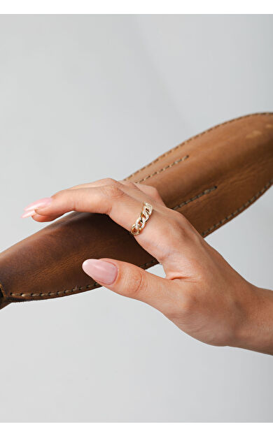 Kolyecik 14 Ayar Altın Taşlı Gurmet Yüzük