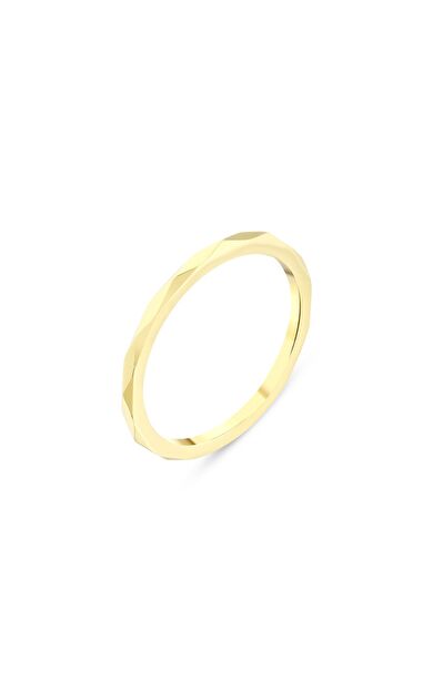 Kolyecik 14 Ayar Altın Taşsız Sade Yüzük